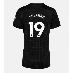 Tottenham Hotspur Dominic Solanke #19 Udebanetrøje Dame 2025-26 Kortærmet